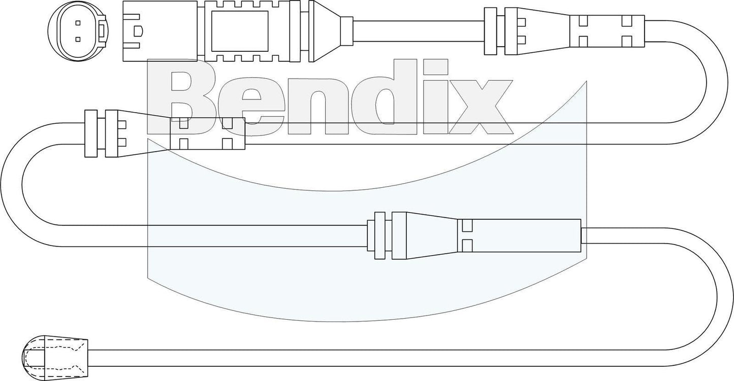 Front brakes wear sensor for F20, F22, F30, F31, F32, F33, F87, F82, F83 - All 1, 2, 3 4 series all engine varients