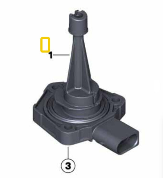 Genuine BMW oil level sensor 12617638342 12618638754